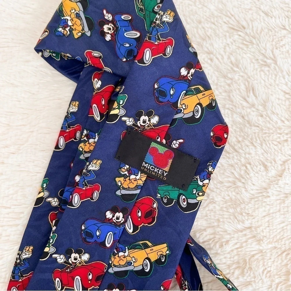 Mikey Unlimited blue tie
